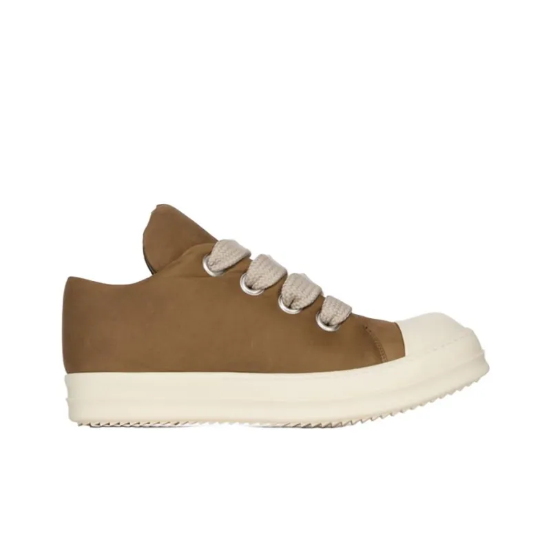 RICK OWENS/RO Low Top Skateboard Shoes Men's Brown-1