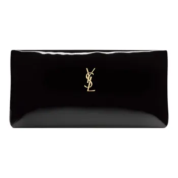 SAINT LAURENT Polyester Clutch Unisex Black