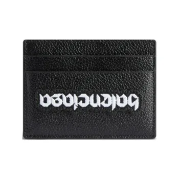 Balenciaga Logo Patch Card Holder