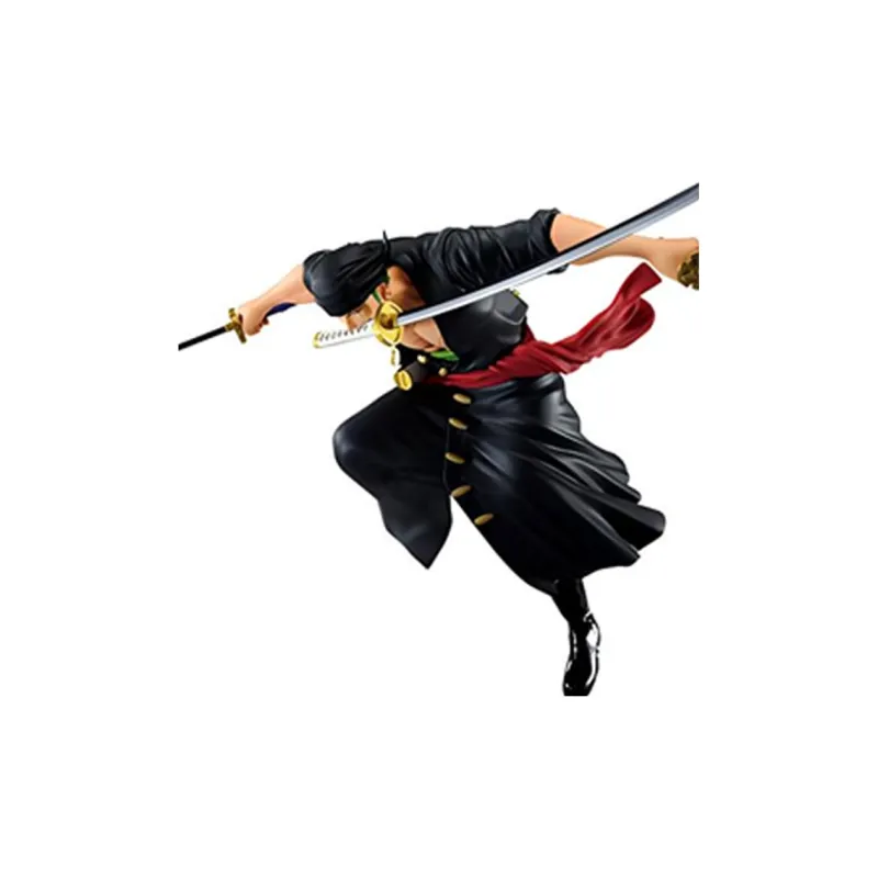 BANPRESTO Roronoa Zoro Glass Factory Ichiban Kuji One Piece Wa No Kuni Act 3 E Reward Zoro Scale Figures-2