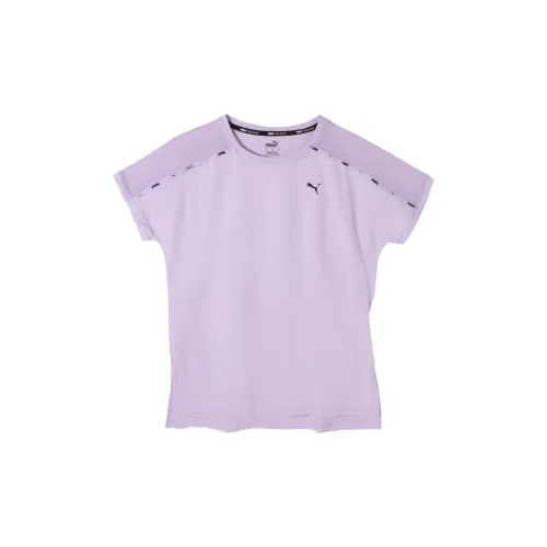 PUMA T-Shirts Women's Light Lavender