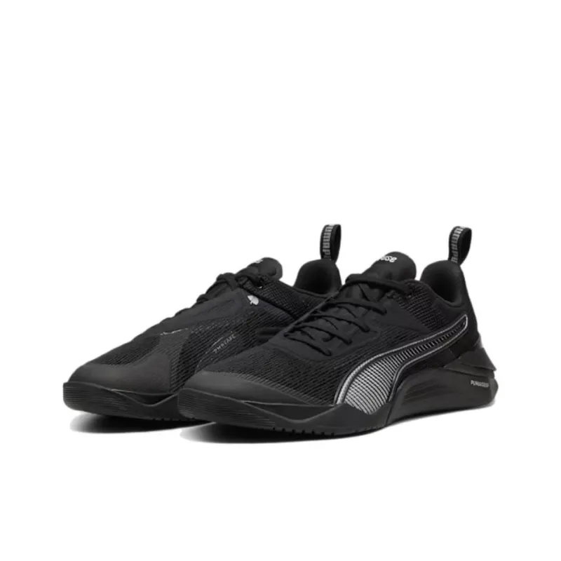 PUMA Fuse 3.0 Anti Slip Wear Resistant Low Top Training Shoes Men's Black-2