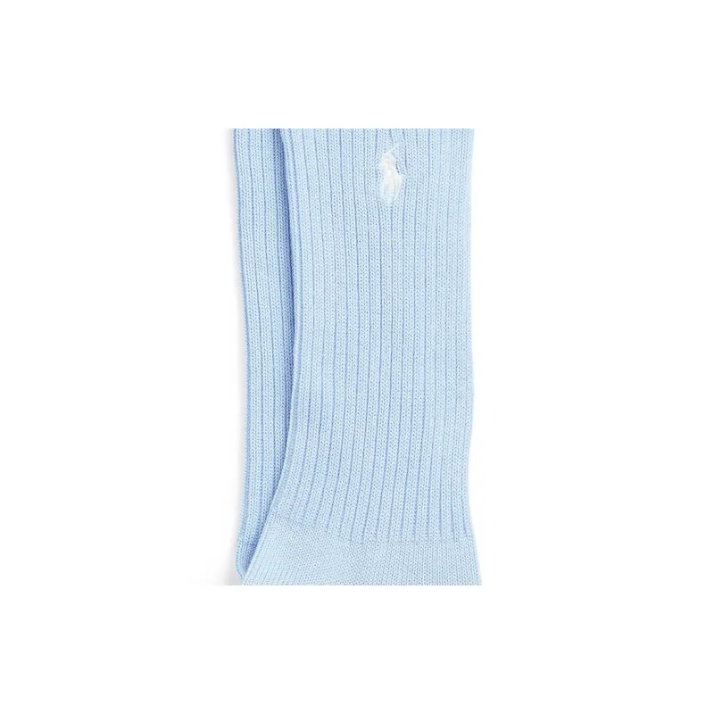 Polo Ralph Lauren FW23 Mid-Calf Socks Men's 1 Pack Blue-2