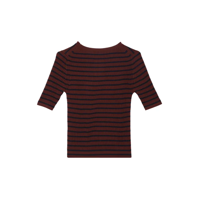 UNIQLO Sweater Women's Burgundy-1