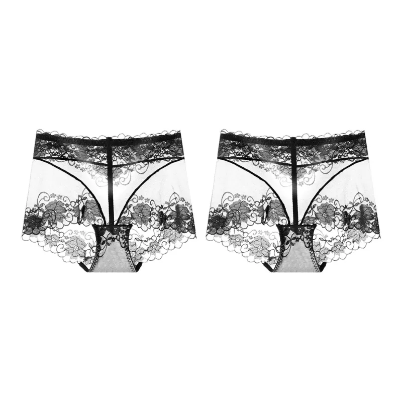 Flowers In Water Underpants Women's 2 Pack-7