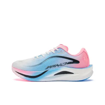 QIAODAN Strong Winds 2.0 Running Shoes Men Low Top Jordan White Fresh Blue
