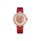 Red Skeleton Dial