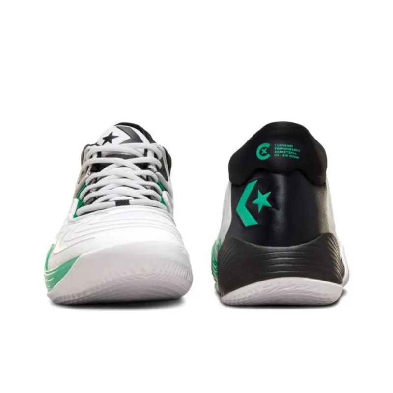 Converse All Star Bb Shift White Black Apex Green-6