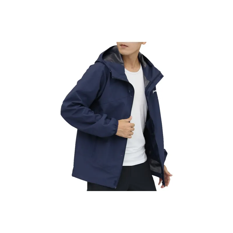 LiNing Badminton Series Jackets & Coats Men's Blue-1