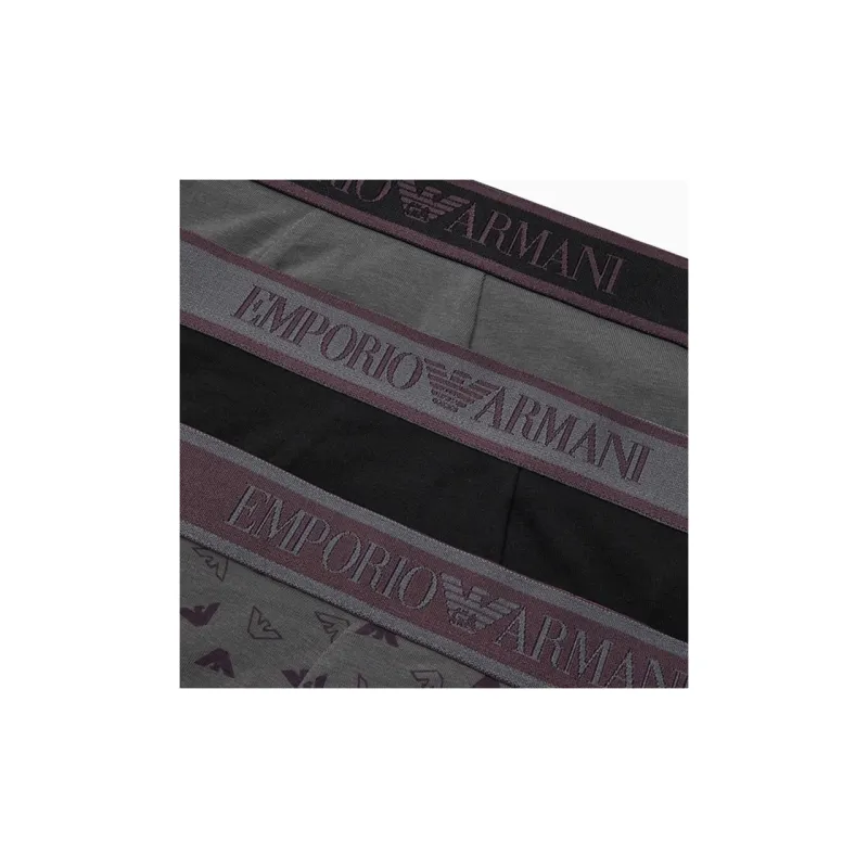 EMPORIO ARMANI Logo waistband Briefs Pack Of Three-5