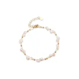 Minimalist Style Crisscross Pearl Bracelet