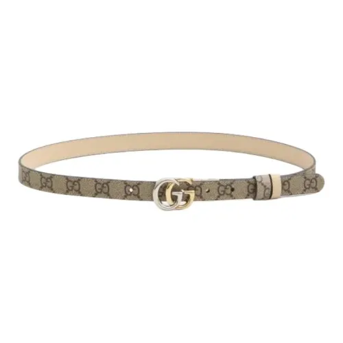GUCCI Gg Marmont Reversible Thin Belt
