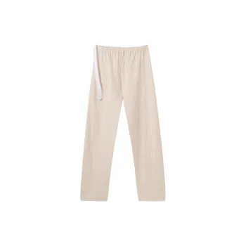 OUSHIBO Pajama Pants Women's Apricot