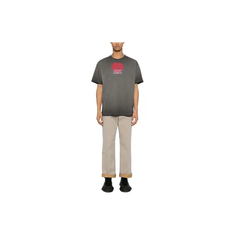 DIESEL T Buxt N4 Cotton T shirt-3