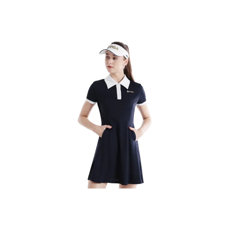 PGA Short-Sleeved Dresses Women's-11