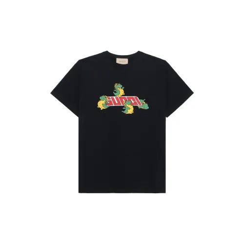 GUCCI Chinese New Year T-Shirts Men Black