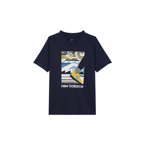 New Balance Sport Essentials T-Shirts Men Blue