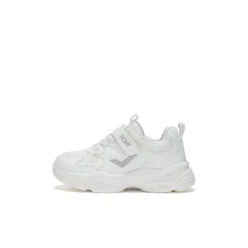 PONY MODERN Slip Resistant Cushioning Wear Resistant Kids Lifestyle Shoes White Gray Kids'