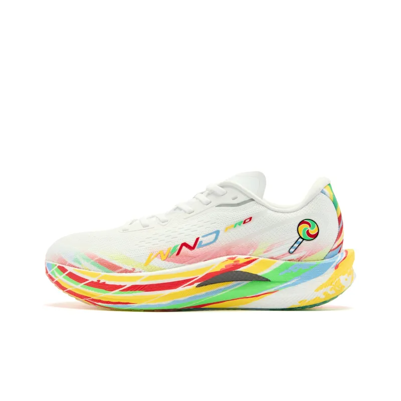 QIAODAN Strong Winds 2.0 PRO Running Shoes Women's Low Top Jordan White E Commerce Red-1