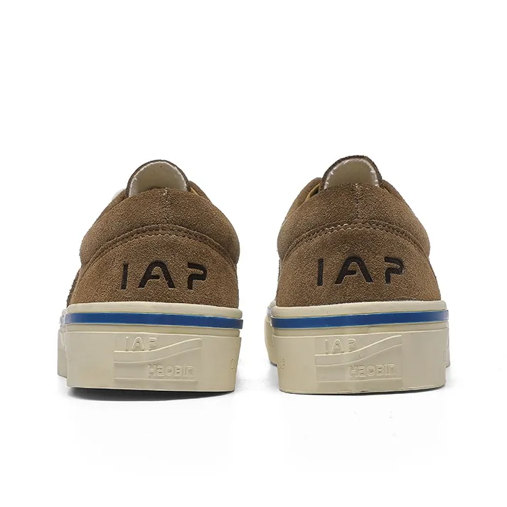 Haobin Skateboard Shoes Unisex Camel-3