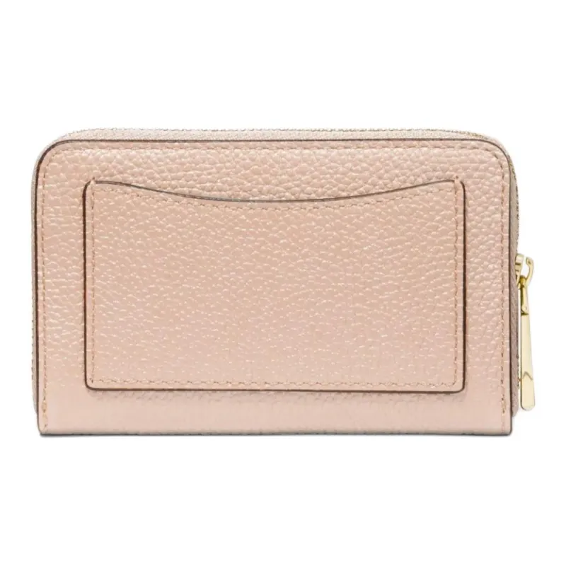MICHAEL KORS Money Pieces Cow Leather Wallet Small Size Women's Soft Pink-1