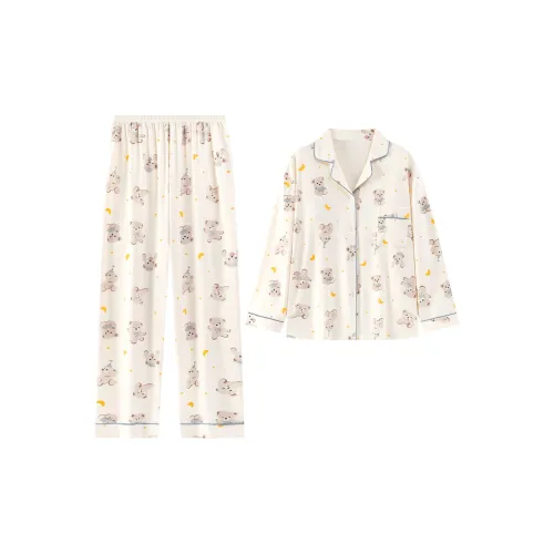 DanceBees Pajama Set Women's Image Color