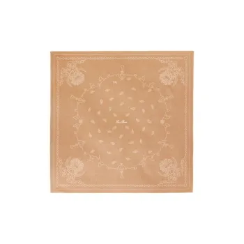Loro Piana Wool Knit Scarves Women's Light Camel