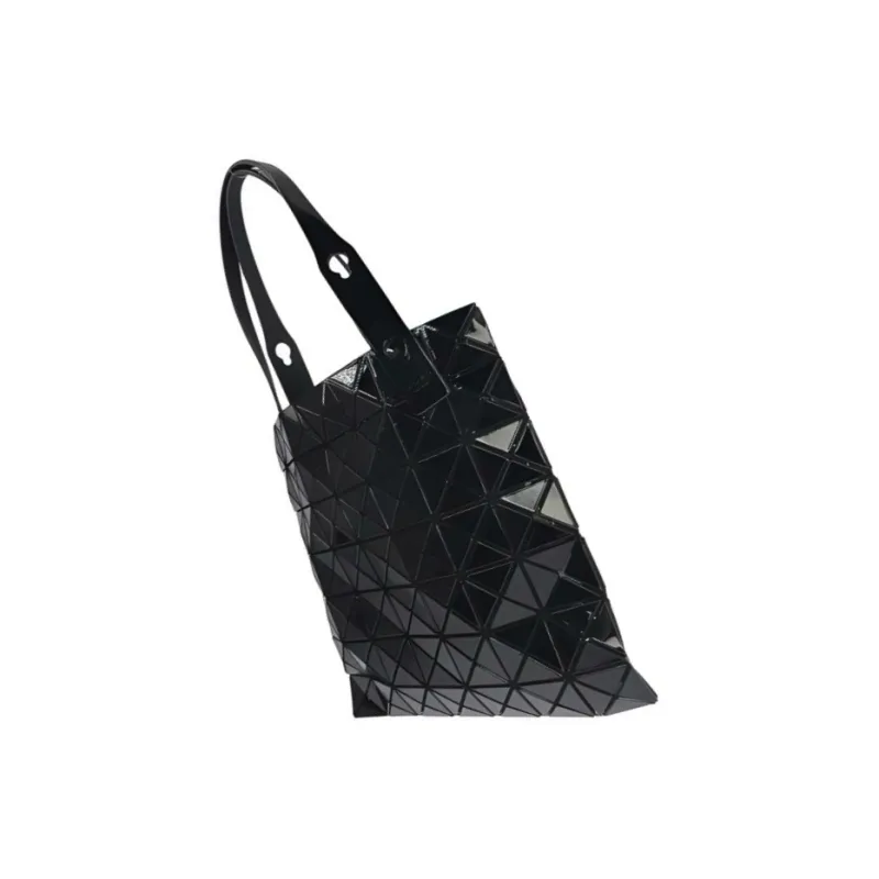 ISSEY MIYAKE Prism PVC Tote Bag, Shopping Bag, Handbag, Shoulder Bag Women's Black-4
