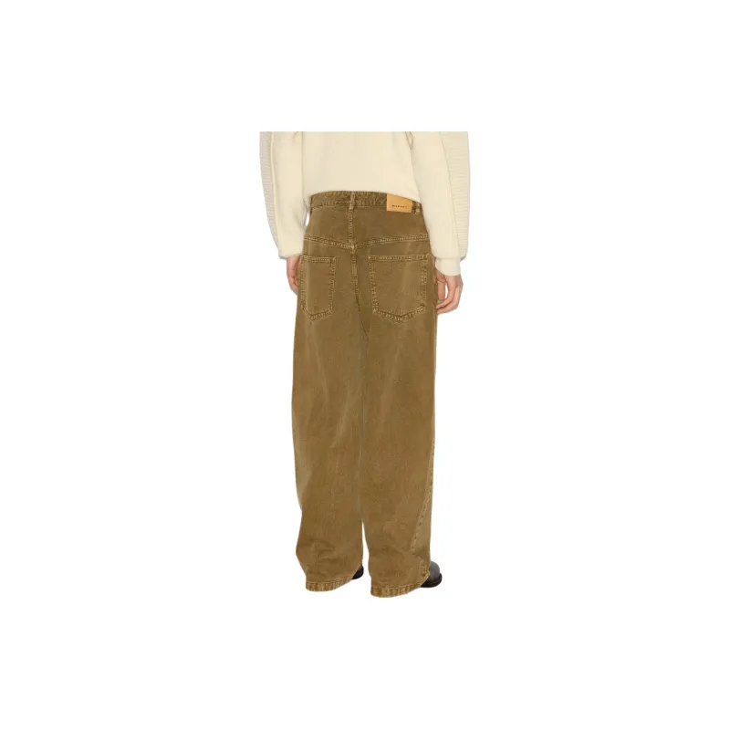 ISABEL MARANT Janael Wide leg Jeans-3