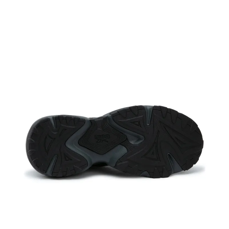 Reebok FLUFFI PUFF CN Anti Slip Wear Resistant Breathable Height Increasing Low Top Running Shoes Unisex Black Warrior-4