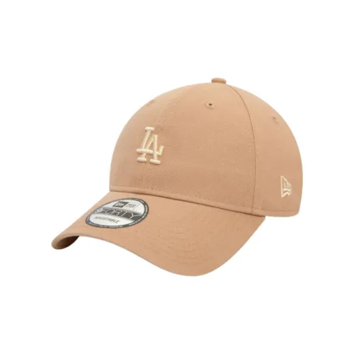 New Era Cotton Baseball Caps Men's Beige
