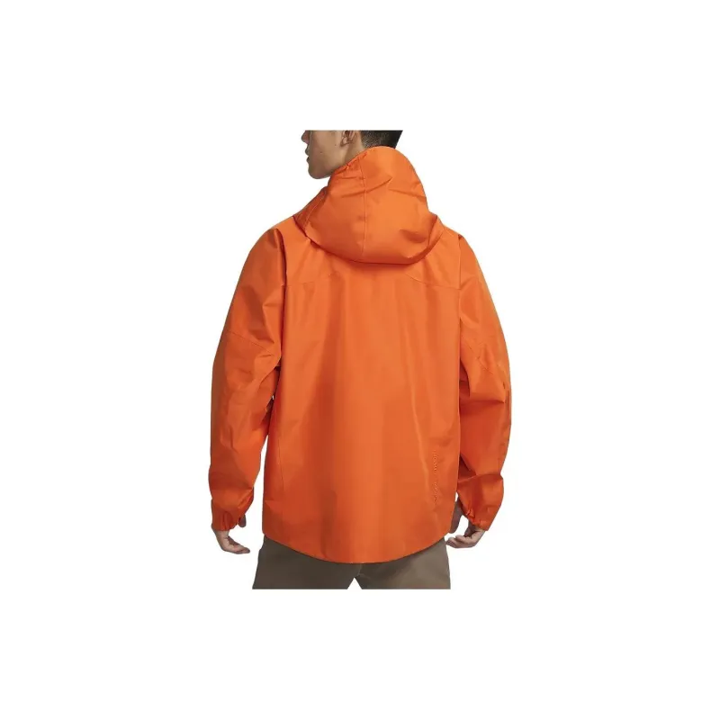 Nike Storm-FIT Waterproof And Windproof Windbreaker Jacket Men's Orange-3