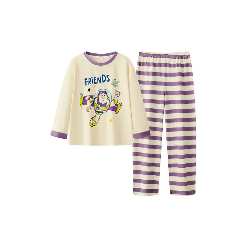 Disney Pajama Set Men's Light Apricot-1