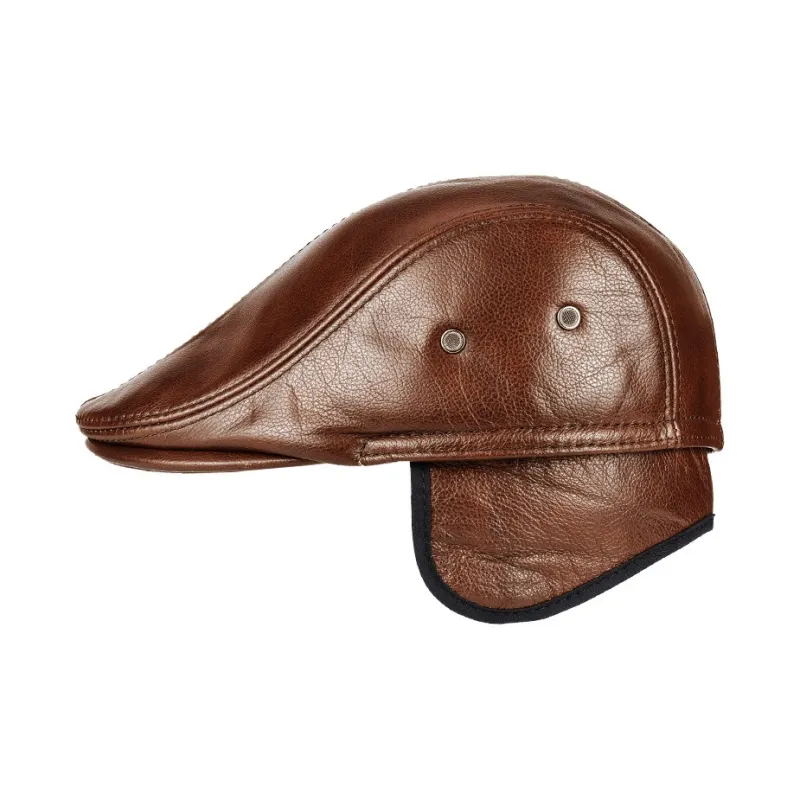 BANDICOOT Cow Leather Berets Men's-12
