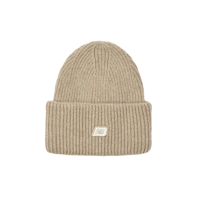 New Balance Polyester Beanies Unisex Brown-1