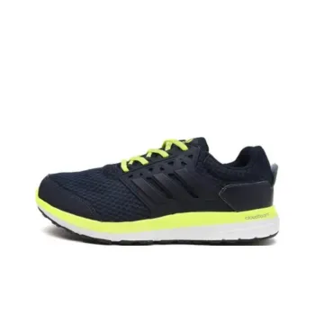 Adidas Galaxy 3 Anti-Slip Wear-Resistant Low-Top Tennis Shoes Men's Black Blue