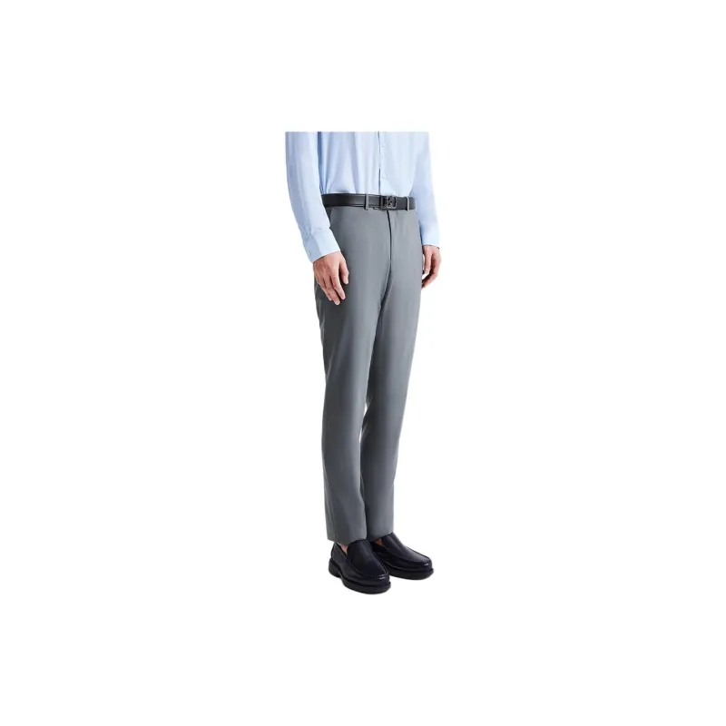 DIKENI Suit Trouser Men's Gray Green-3
