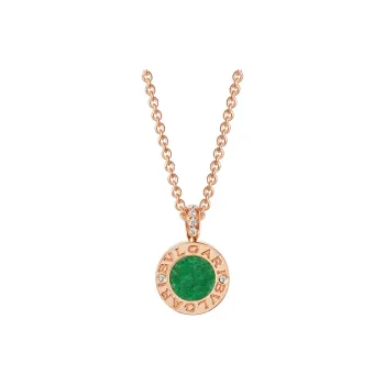 BVLGARI Series 18K Rose Gold Necklaces Unisex