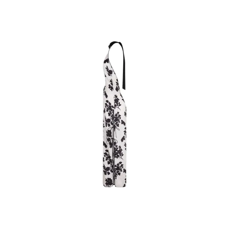AMLUL Sleeveless Dress Women's White-2