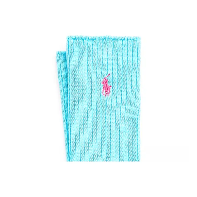 Polo Ralph Lauren Knee-High Socks Men's 1 Pack Light Blue-1