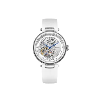 Sea Gull Automatic Mechanical Movement Genuine Leather Strap Watch Women's Watch Cut Out Dial