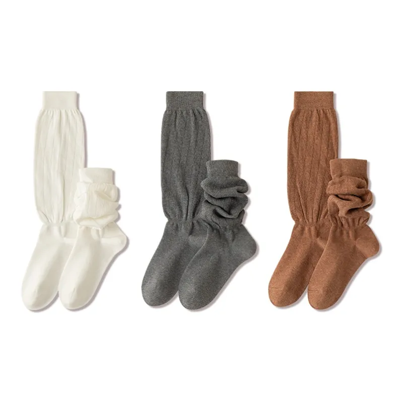 JIAZINI Mid Calf Socks Women's 3 Pack-6