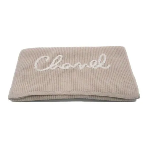 CHANEL Knit Scarves Women's