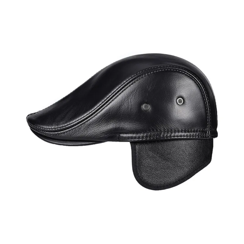 BANDICOOT Cow Leather Berets Men's-7
