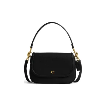 COACH Legacy Cow Leather Portable Crossbody Bag Shoulder Bag Medium Size Women's Black