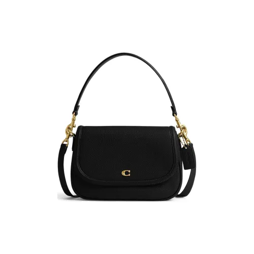 COACH Legacy Cow Leather Portable Crossbody Bag, Shoulder Bag Medium Size Women's Black