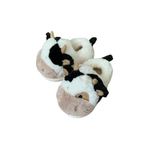 SHIGUDE Cotton Slippers Unisex White