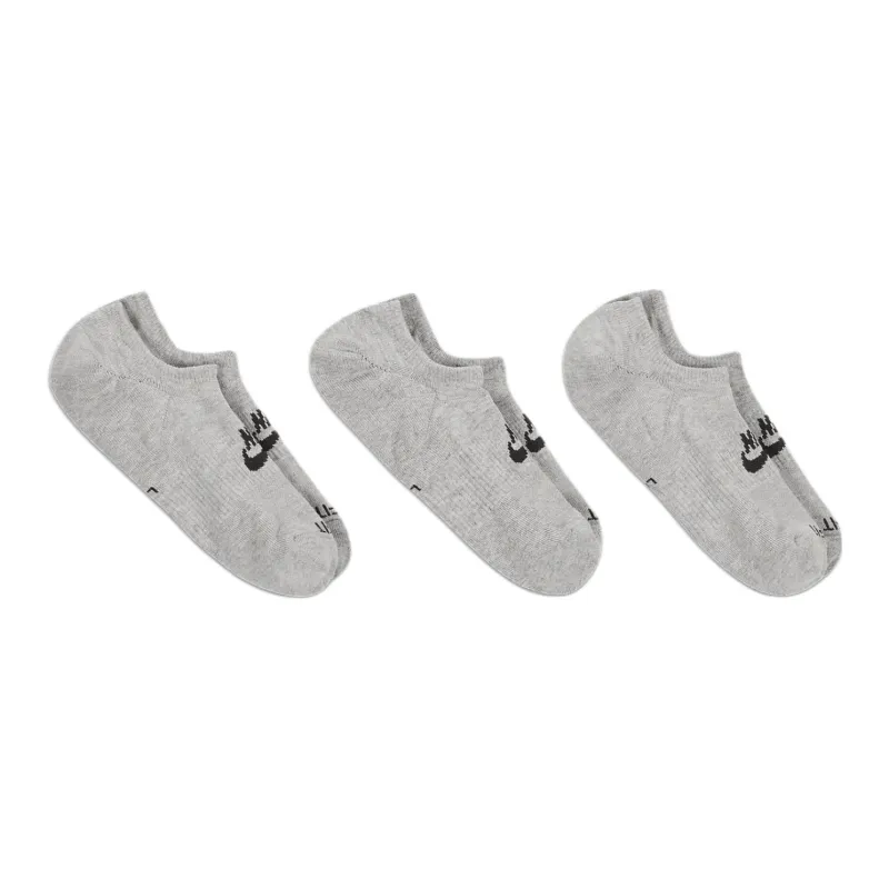 Nike Ankle Socks Unisex 3 Pack Dark Gray-2