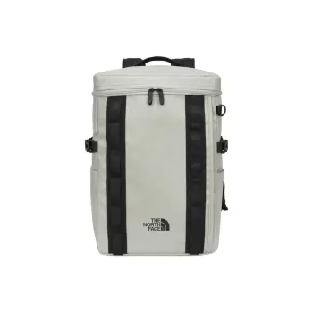 THE NORTH FACE Polyester Backpack Regular Unisex Slate Gray With Khaki Accents