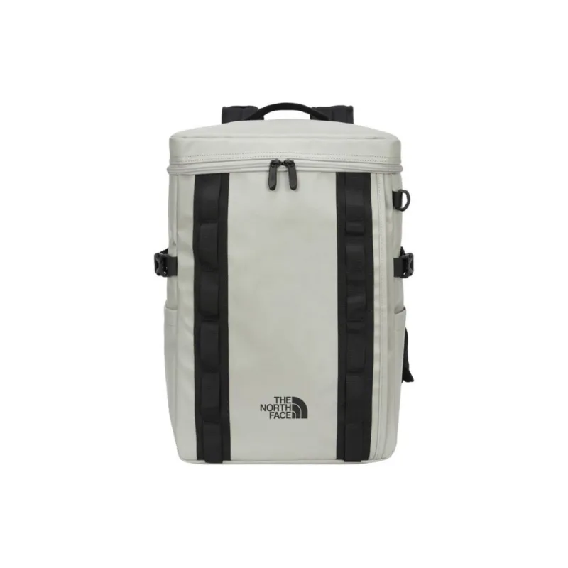 THE NORTH FACE Polyester Backpack Regular Unisex Slate Gray With Khaki Accents-0